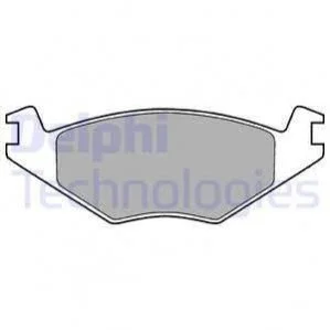 <strong>Комплект гальмівних колодок з 4 шт. дисків DELPHI LP505 (фото 1)</strong>