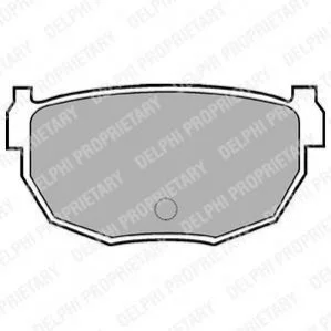 <strong>NISSAN Тормозные колодки задние 200SX DELPHI LP570 (фото 1)</strong>