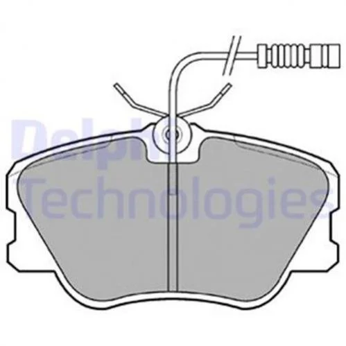 <strong>Тормозные колодки DELPHI LP608 (фото 1)</strong>
