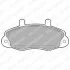 <strong>FORD Тормозные колодки передние Transit 91- диск 14 DELPHI LP766 (фото 1)</strong>