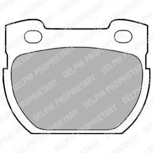 <strong>LANDROVER Тормозные колодки задн.Defender 90- DELPHI LP777 (фото 1)</strong>