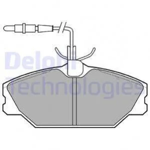 <strong>Комплект гальмівних колодок з 4 шт. дисків DELPHI LP788 (фото 1)</strong>