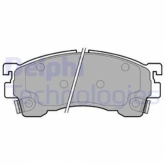Гальмівні колодки для DELPHI LP801 фото товару