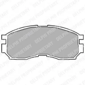 <strong>MITSUBISHI Тормозные колодки передн. Colt, Galant, Lancer DELPHI LP803 (фото 1)</strong>