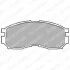 <strong>MITSUBISHI Тормозные колодки передн. Colt, Galant, Lancer DELPHI LP803 (фото 1)</strong>