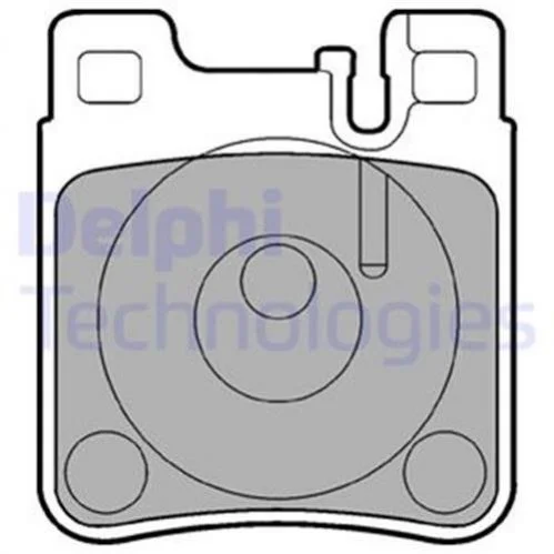 <strong>Тормозные колодки DELPHI LP841 (фото 1)</strong>