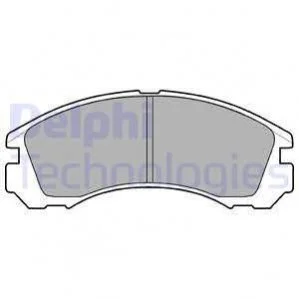 <strong>Комплект гальмівних колодок з 4 шт. дисків DELPHI LP871 (фото 1)</strong>