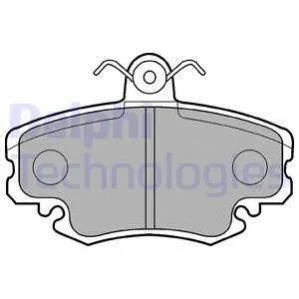 <strong>Комплект гальмівних колодок з 4 шт. дисків DELPHI LP885 (фото 1)</strong>