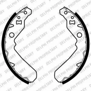 <strong>DAIHATSU щоки гальмівні CUORE L80 850 85-87 DELPHI LS2015 (фото 1)</strong>