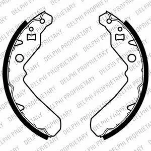 DAIHATSU щоки гальмівні CUORE L80 850 85-87 для Daihatsu DELPHI LS2015 фото товару