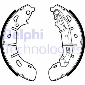 <strong>Гальмівні колодки, барабанні DELPHI LS2050 (фото 1)</strong>