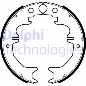 Гальмівні колодки, барабанні для DELPHI LS2053 фото товару