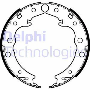 <strong>Гальмівні колодки, барабанні DELPHI LS2125 (фото 1)</strong>