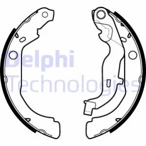Комплект гальмівних колодок для DELPHI LS2127 фото товару