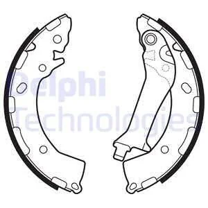 <strong>Гальмівні колодки, барабанні DELPHI LS2150 (фото 1)</strong>