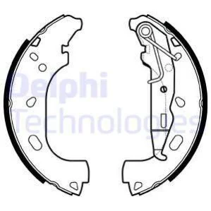 <strong>Гальмівні колодки, барабанні DELPHI LS2167 (фото 1)</strong>
