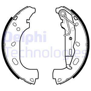 Купити OPEL гальмівні щоки ASTRA H 05- Delphi LS2167 за низькою ціною в Україні (фото 1)