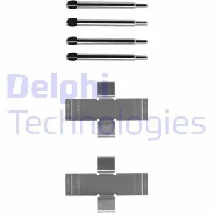 <strong>Монтажний компл.,гальм.колодки DELPHI LX0006 (фото 1)</strong>