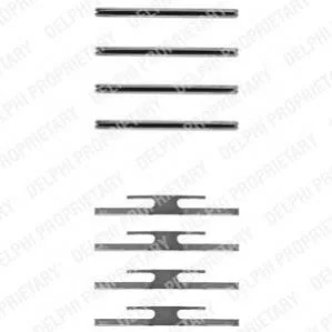 <strong>Монтажний компл.,гальм.колодки DELPHI LX0055 (фото 1)</strong>