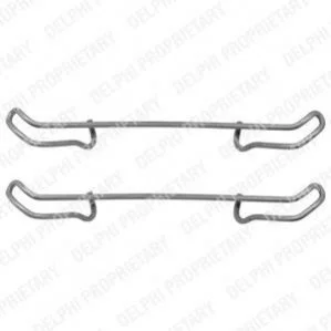 <strong>Р/к установки передних тормозных колодок FIAT FORD DELPHI LX0076 (фото 1)</strong>
