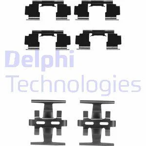 <strong>Монтажний компл.,гальм.колодки DELPHI LX0130 (фото 1)</strong>
