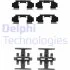 <strong>Монтажний компл.,гальм.колодки DELPHI LX0130 (фото 1)</strong>