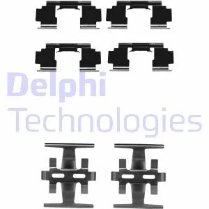 Монтажний компл.,гальм.колодки для DELPHI LX0130 фото товару