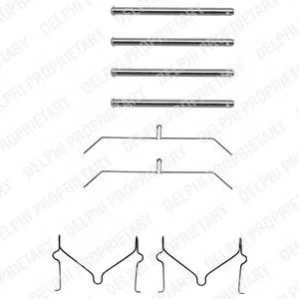 TOYOTA К-кт установки торм. кол.Land Cruiser для Toyota, Mitsubishi, Lexus DELPHI LX0145 фото товару