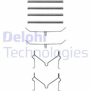 <strong>Монтажний компл.,гальм.колодки DELPHI LX0182 (фото 1)</strong>
