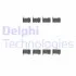 <strong>Установчий к-кт гальм. колод. MITSUBISHI Lancer 92- DELPHI LX0226 (фото 1)</strong>