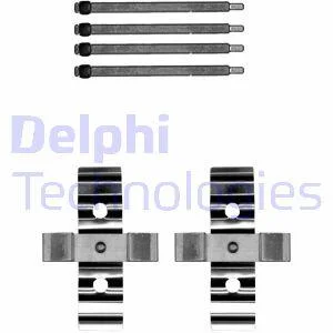<strong>Монтажний компл.,гальм.колодки DELPHI LX0702 (фото 1)</strong>