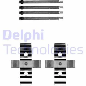 Монтажний компл.,гальм.колодки для DELPHI LX0702 фото товару