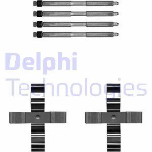 <strong>Монтажний компл.,гальм.колодки DELPHI LX0703 (фото 1)</strong>