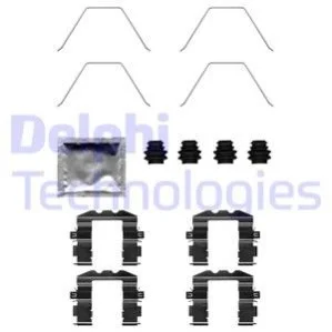 <strong>Монтажний к-кт гальмівних колодок DELPHI LX0705 (фото 1)</strong>