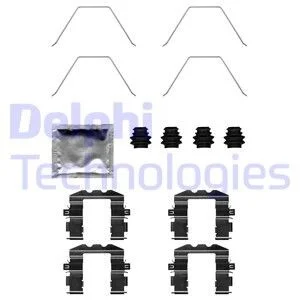 Монтажний к-кт гальмівних колодок для DELPHI LX0705 фото товару