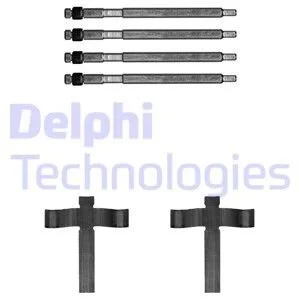 <strong>Монтажний набір гальмівних колодок TESLA MODEL S, MODEL X Electric 09.12- DELPHI LX0707 (фото 1)</strong>