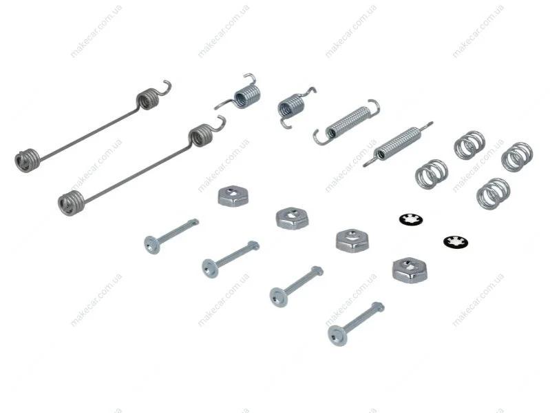 <strong>Монтажний набір гальмівної колодки (BENDIX) CITROEN XSARA, XSARA/HATCHBACK, ZX PEUGEOT 306, 306/HATCHBACK RENAULT 11, 19 I, 19 I CHAMADE, 19 II, 19 II CHAMADE 1.0-Electric 03.83-06.12 DELPHI LY1055 (фото 1)</strong>