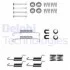 <strong>Монтажний набір гальмівної колодки (AKEBONO) CITROEN C4 AIRCROSS, C-CROSSER, C-CROSSER ENTERPRISE JEEP COMPASS, PATRIOT MAZDA PREMACY MITSUBISHI ASX, GRANDIS, LANCER VII 1.5-3.6 07.99- DELPHI LY1367 (фото 1)</strong>