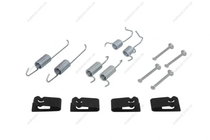 <strong>Монтажний набір гальмівної колодки (AKEBONO/BOSCH/LUCAS/NBK) NISSAN CUBE, JUKE, LEAF, NOTE, QASHQAI I, TIIDA, X-TRAIL, X-TRAIL II RENAULT KOLEOS I TOYOTA AVENSIS, CELICA 1.0-Electric 04.99- DELPHI LY1402 (фото 1)</strong>