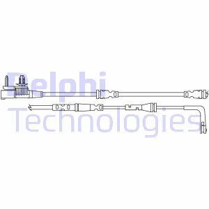 <strong>Датчик зносу,гальм.колодки DELPHI LZ0315 (фото 1)</strong>