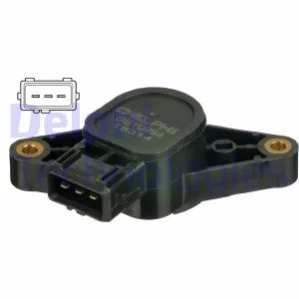 <strong>CITROEN Датчик положения дроссельной заслонки JUMPER 94-, XANTIA, ZX DELPHI SS10994-12B1 (фото 1)</strong>