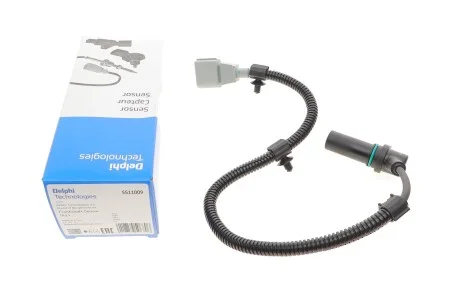 Датчик обертів колінвалу для Seat, Skoda, Audi, Volkswagen, Ford DELPHI SS11009 фото товару