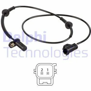 Датчик ABS для Volvo DELPHI SS20569 фото товару