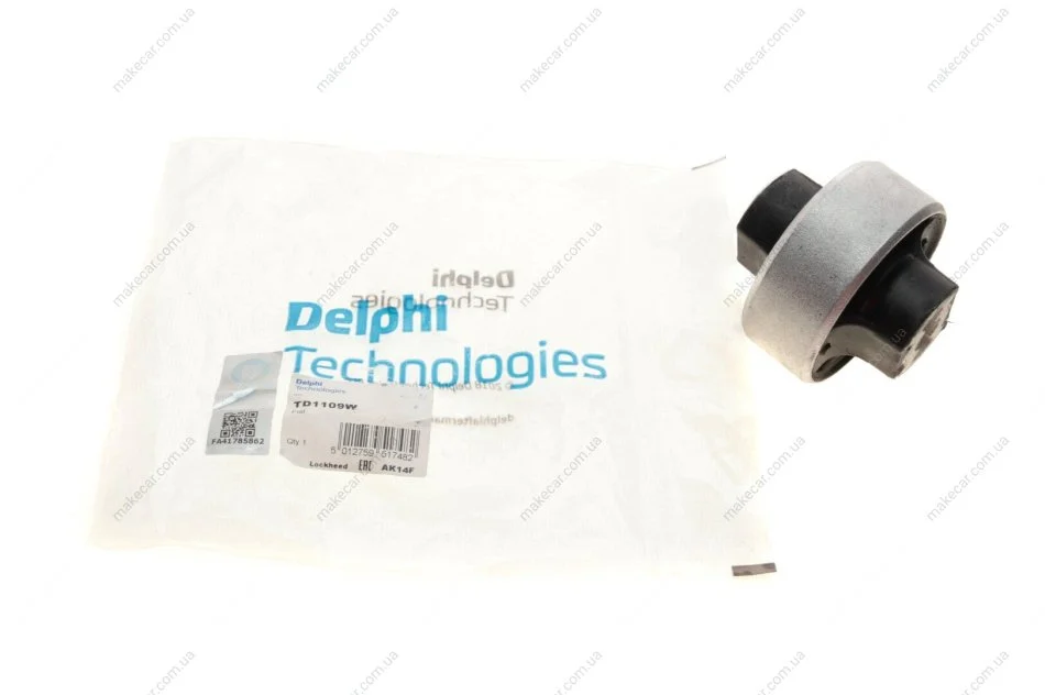 <strong>Сайлентблок важеля DELPHI TD1109W (фото 1)</strong>