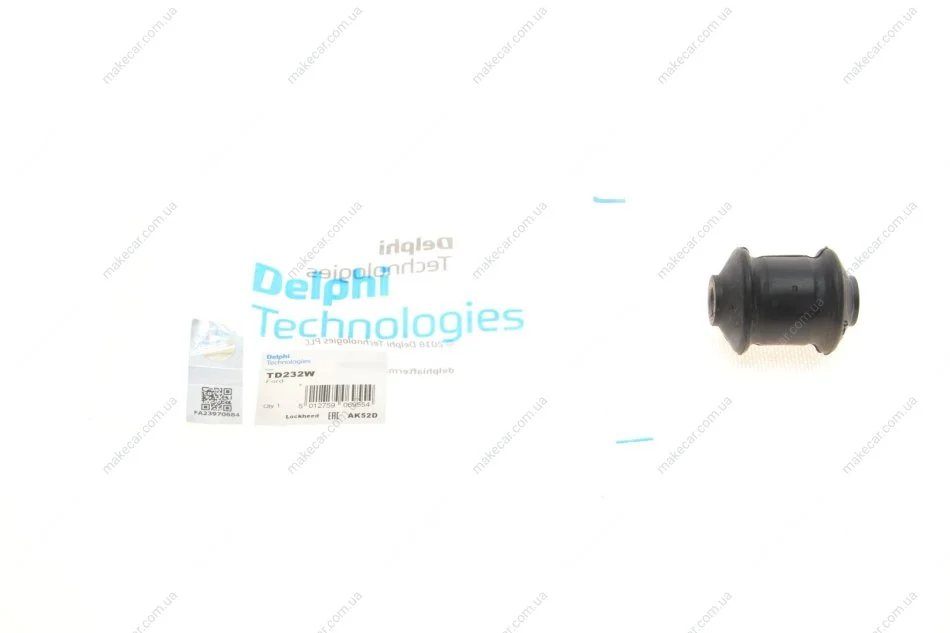 <strong>Сайлентблок важеля DELPHI TD232W (фото 1)</strong>