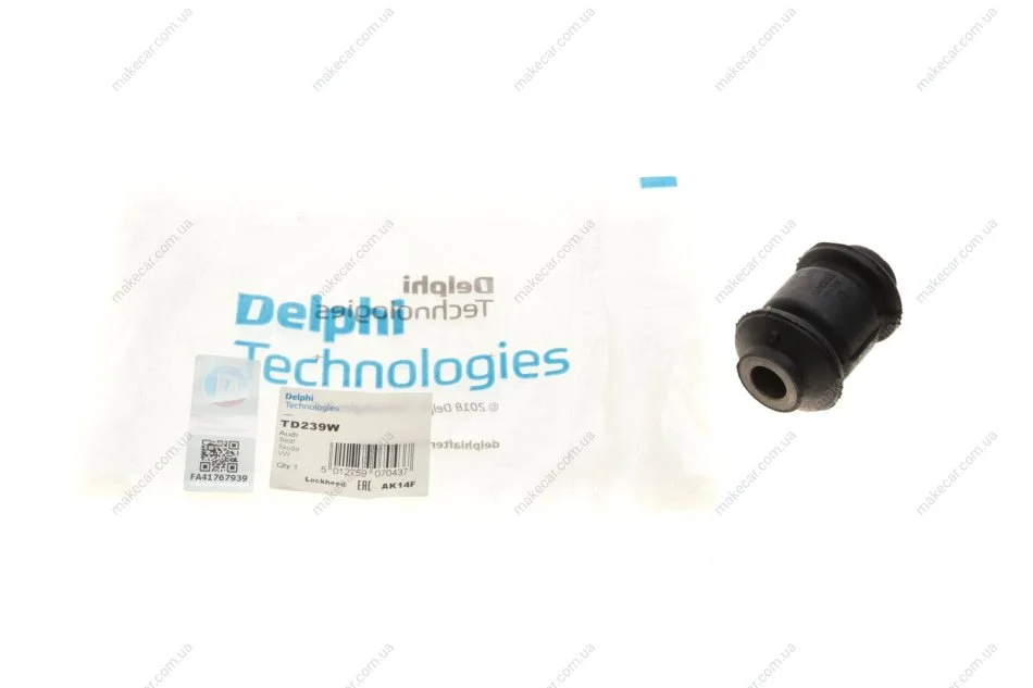 <strong>Сайлентблок важеля DELPHI TD239W (фото 1)</strong>