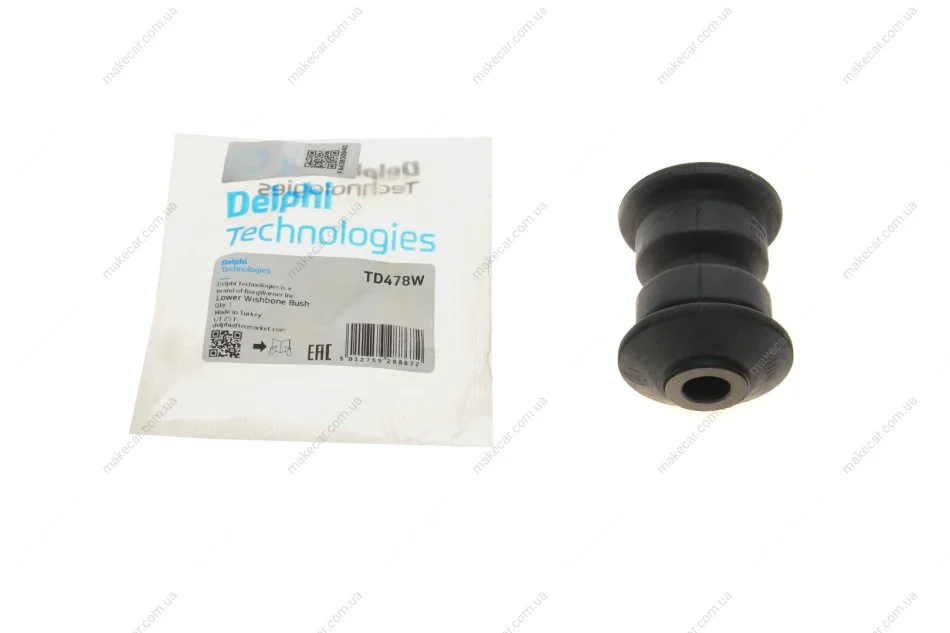 <strong>Сайлентблок важеля DELPHI TD478W (фото 1)</strong>