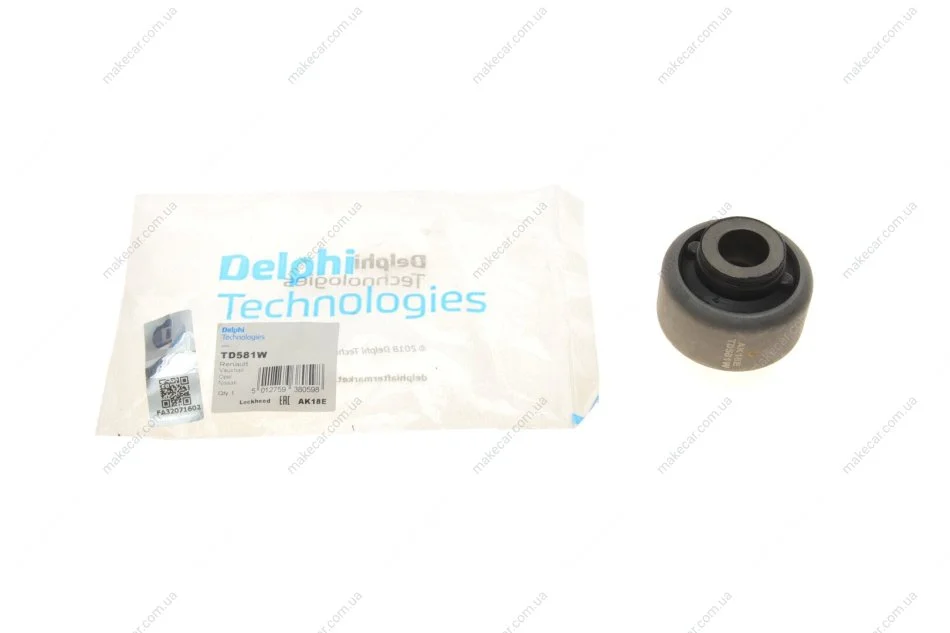 <strong>Сайлентблок важеля DELPHI TD581W (фото 1)</strong>