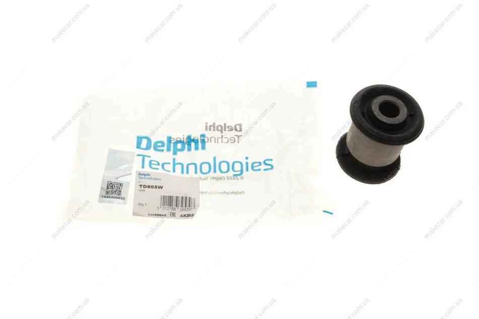 <strong>Сайлентблок важеля DELPHI TD605W (фото 1)</strong>