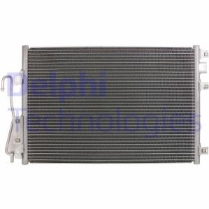 RENAULT Радиатор кондиционера CLIO 05- (510x379x16) Delphi TSP0225360 (фото 1)